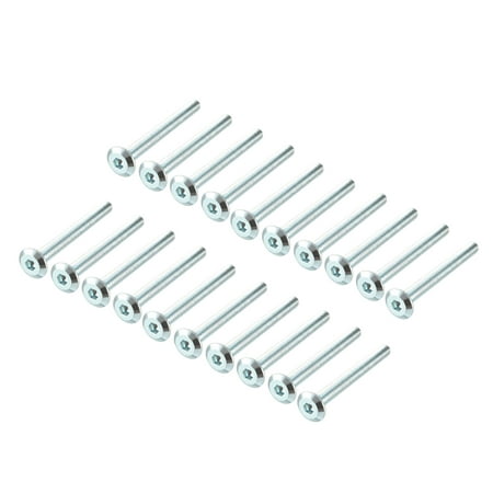 

M6x60mm Hex Screw Bolts Carbon Steel Zinc Plated 20 Pack