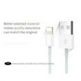 thumbnail image 3 of Cable Cargador para iPhone Paquete de 3 Compatible con Cable Lightning de Apple Carga Rápida de 2 m para iPhone SE 2020 para iPhone 11 Pro X Xs Max Xr 8 Plus 7 Plus 6s Plus SE 5s para iPad-Blanco, 3 of 4