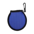 thumbnail image 4 of Bolsa de lavadora de bolas de golf, almacenamiento de soporte, 10x10 cm, bolsillo portátil de neopreno de vellón para el campo de golf para adultos azul, 4 of 8