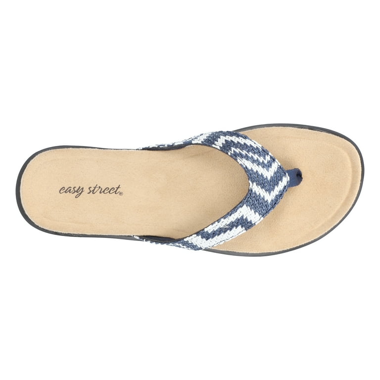 Easy Street Stevie Thong Sandals Women Walmart