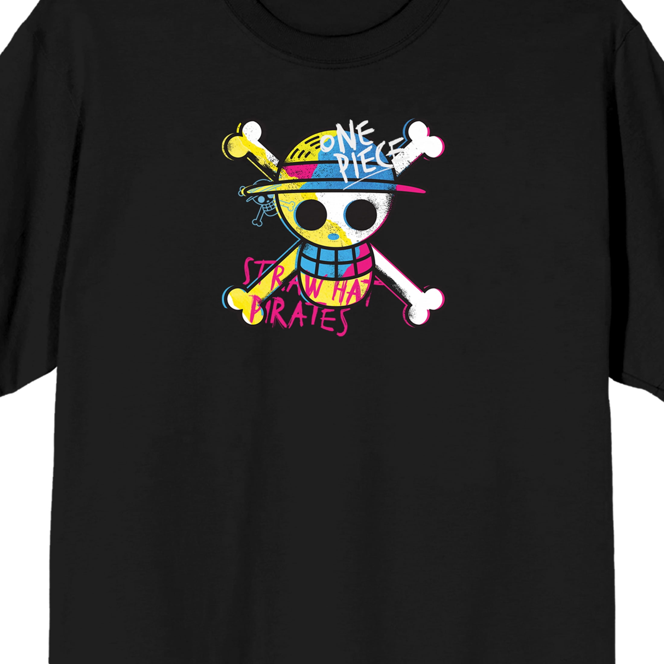 One Piece Live Action Straw Hat Pirates Logo Crew Neck Short