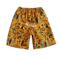 thumbnail image 5 of XINPING Men's Swim Trunks 9" with Pockets Quick Dry Printed Bathing Suit Built-in Board Shorts Beach Swimwear Pool Shorts, 5 of 5