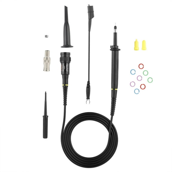 Oscilloscope Probe BNC Test Lead Kit Oscilloscope Clip Probes Standard BNC Head 100:1 2KV 250MHz High-Voltage Probe For Oscilloscope