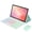 mint, variant on Rainbow Backlit Keyboard Case for Tab S11 11", Detachable Bluetooth, Pencil Slot,,black