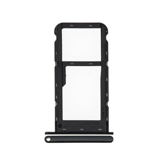 Replacement Single Sim Card Tray For Motorola Moto G7 Play (XT1952) - Black (US Version)