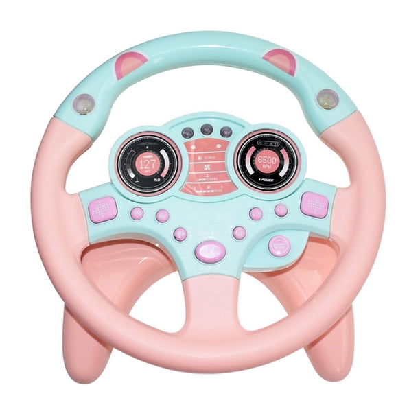 De Juguete Para Niños, Controlador De Conducción Simulado, Volante De Conducción Simulado, Juguete De Copiloto, Juguete Educativo Con Sonido Para Niños1 Unidad Yuarrent FN003019-00