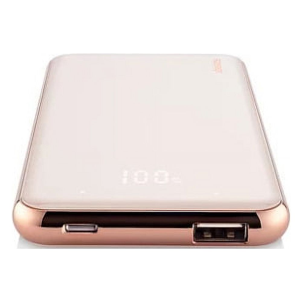 Ubio Labs Silhouette 6,000mAh Portable Power Bank (Pink/Rose Gold) - image 2 of 4