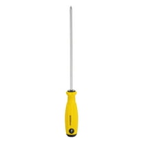 Uxcell PH2 Phillips Screwdriver #2 12.4" Magnetic Screwdriver CR-V with Ergonomic Handle for Repairing, Yellow