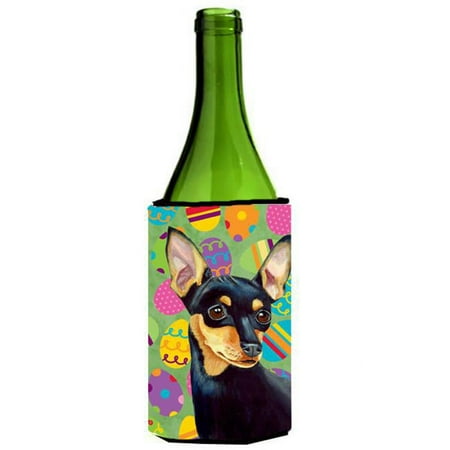 

Min Pin Easter Eggtravaganza Wine Bottle Hugger
