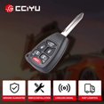 thumbnail image 5 of CCIYU 1PC Uncut 6 Buttons Keyless Entry Remote Fob Replacement for 2004 2005 2006 2007 for Dodge for Caravan for Grand for Caravan for Chrysler Town & Country (M3N5WY72XX), 5 of 7