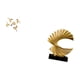 thumbnail image 5 of Escultura de pájaro de madera para pared, diseño de , adorno abstracto, estatua decorativa, hecha de madera y resina, ideal para sala de estar, do, 5 of 8