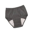thumbnail image 3 of Ropa interior reutilizable para hombres Pantalones de pañales a prueba de agua Calzoncillos suaves a prueba de fugas lavables urinarios para conducir , Gris Oscuro 3L shamjiam Pantalones de pañales para hombres, 3 of 9