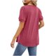thumbnail image 4 of Fiudx Ofertas de La Semana Blusa de Manga Corta con Estampado de Moda para Mujer, Camiseta Divertida con Cuello Redondo, Camiseta Sin Mangas, 4 of 5