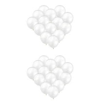 HOMEMAXS 24 pcs Latex Balloon Decorative Transparent Thickened Balloons for Wedding Birthday Party Decoration ( 12 Inch )