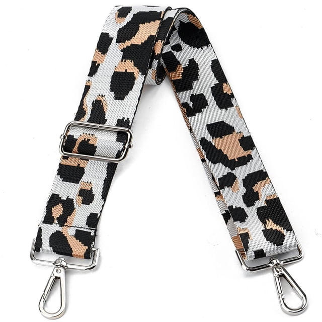 Wallet With Hardware Wide Strap Interchangeable Crossbody Adjustable Shoulder Strap Suitable For Wallet Canvas Tote