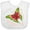 AA-White, variant on Inktastic Watermelon Butterfly Boys or Girls Baby Bib