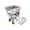 Red, variant on 5L Automatic Pet Water Dispenser, Large Capacity Gravity Drinking Station, Portable Water Bowl Dispenser for Pets, Pet Waterer with Automatic Waater Filling for Home Living Room(Red)