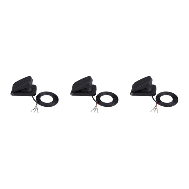 Speravity Aceleradores de Control de velocidad del acelerador del triciclo eléctrico pie de freno reemplazo de modificación de Scooter negro Type1