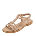 thumbnail image 1 of XIHAHA, nuevas sandalias informales de playa para mujer, zapatos de mujer, Sandalias planas, zapatos de mujer, sandalias para niña, zapatos planos de baile, zapatillas, 1 of 4