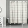 thumbnail image 2 of Creative Products Gray Plaid 71x74 Shower Curtain, 2 of 2