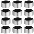 thumbnail image 1 of 12 anillos de acero inoxidable para botellas de vino tinto, a prueba de goteo., 1 of 6