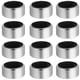 thumbnail image 1 of 12 piezas de acero inoxidable botella de vino tinto anillos de goteo anillos de cuello de botella a prueba de goteo, 1 of 6