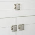 thumbnail image 4 of Grandeur 804672 Carre 1-3/4” Crystal Rectangular Emerald Cut Cabinet Knob - Brass, 4 of 7