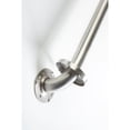thumbnail image 3 of Stainless Steel Grab Bar - 36" Satin Finish - Durable Safety Rail with Concealed Plates - 500 lb Capacity, 3 of 4