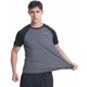 thumbnail image 3 of VAYAGER Camisas de natación para hombre Rash Guard UPF 50+ Camisa de manga corta de secado rápido y ajuste holgado para surf acuático (Gris-XL), 3 of 5