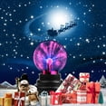 thumbnail image 4 of Plasma Ball Light, Thunder Lightning Plug-in Touch Sensitive - USB or Battery Powered for Party, Decorations, Kids, Bedroom, Home, 3 Inch, 4 of 6