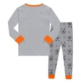 thumbnail image 3 of LIIPEE Boys Cartoon Graphic Pajamas Long Sleeve Tees And Pants Pajama Sets Kids Fall Casual Sleepwear 2-10 Years, 3 of 4