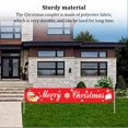 thumbnail image 4 of Cateissary Cartel de Navidad para el hogar, comedor, valla, ventana, terraza, bandera colgante, fiesta, Festival, decoración de Año Nuevo, Kits de decoración para fiestas Tipo 1, 4 of 6