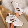 thumbnail image 5 of Dakaela Women's Fashion Sneakers Suede Casual Tennis Shoes Classic Retro Non Slip Walking Shoes with Arch Support Size 6.5, 5 of 8