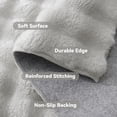 thumbnail image 2 of Buganda Area Rugs for Living Room, Soft Shaggy Rug for Bedroom , Non Slip Machine Washable Carpet, Light Grey, 2'x3', 2 of 9