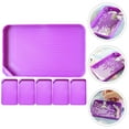 thumbnail image 6 of BESTYASH DIY Tool Bead Sorting Trays Purple Plastic 6pcs, 6 of 7