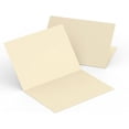 thumbnail image 3 of Reskid 100-Pack Cream Blank Greeting Cards - Heavyweight 100lb Cover Cardstock - Pre-Scored Printable Note Cards for Wedding Invitations, Thank You Notes, and DIY Crafting (3.5x5, Inches), 3 of 6