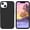 Black, variant on Compatible with iPhone 13 Case 6.1 Inch Liquid Silicone Soft Gel Rubber Slim Thin Microfiber Lining Cushion Texture Cover Shockproof Protective Phone Case for iPhone 13, Yellow