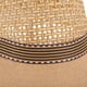 thumbnail image 5 of Sombrero de paja Sombrero de playa de ala corta Sombrero de pescador tejido transpirable para hombres y mujeres, 5 of 6