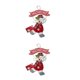 thumbnail image 2 of Cateissary Decoración navideña Colgantes Hotel Oficina Árbol de Navidad Chimenea Vitrina Adornos de armario Cumpleaños Niños Tipo 8 tipo 8 2Conjunto, 2 of 6