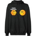 thumbnail image 2 of OXI Hoodie Sweatshirt - You're Pointless, Basic Casual Hoodie for Men's and Women Fleece Hoodie Long Sleeve - Dark Heather 3X-Large, 2 of 3