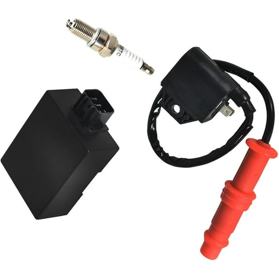 SEBLAFF CDI Box Ignition Coil Spark Plug Replacement for 3089238 3089239 Replacement for Polaris Ranger 400 Ranger 500 Sportsman 400 Sportsman 500 Hawkeye 400 2004-2014