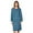 Plaid Navy, variant on Casual Nights Women's Flannel Floral Long Sleeve Nightgown
