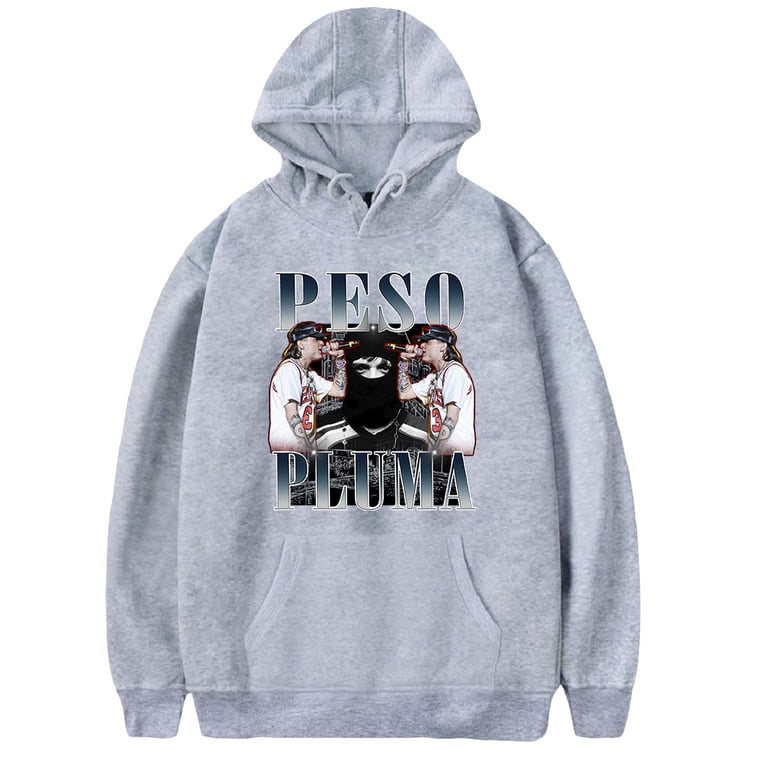 Peso Pluma Rapper Merch HipHop Hoodie Unisex Casual Long Sleeve Pullover  Streetwear - Walmart.com