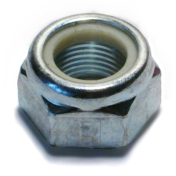 12mm-1.0 Zinc Class 8 Super Nylon Insert Lock Nuts (25 pcs.)