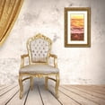thumbnail image 3 of Saunders, Alonzo 18x32 Gold Ornate Wood Framed with Double Matting Museum Art Print Titled - Days End I, 3 of 4