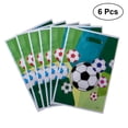 thumbnail image 1 of Football Goodie Bags 6Pcs Rectangular Green Gift Bags Waterproof Strong PE Coating Paper for Party Favor Bags, 1 of 8
