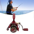 thumbnail image 4 of Rueda De Pesca Giratoria De Metal, Carrete De Pesca Con Señuelo De Protección Ambiental Con Brazo Basculante Plegable Para Lago ZAQW LT2500S, 4 of 8