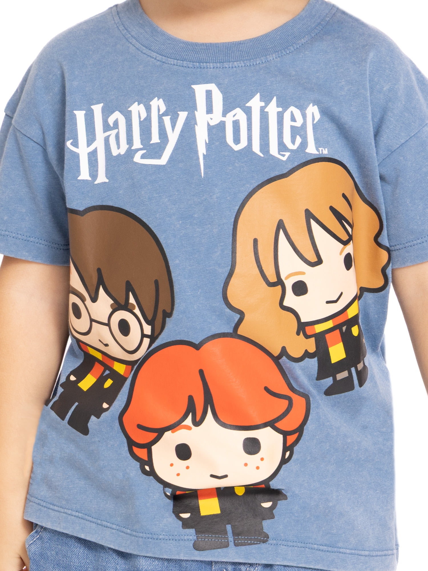 Harry Potter Toddler Graphic Crewneck Tee with Short Sleeves, Sizes 12M-5T
