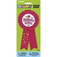 thumbnail image 2 of Birthday Girl Award Badge, Pink, 1ct, 2 of 3