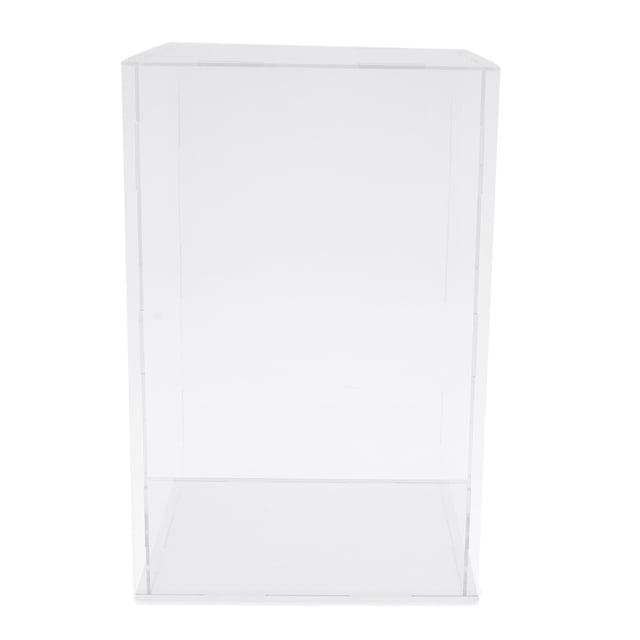 Vitrina acrílica Sunnimix a prueba de polvo, 13x13x23 cm